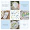 Kate Aspen® Blue Baby Shower Onesie Floral Tableware Set